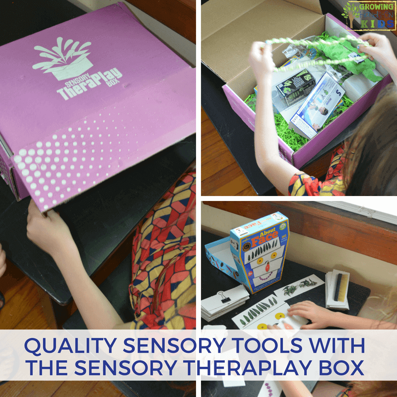 Quality Sensory Tools with the Sensory Theraplay Box.