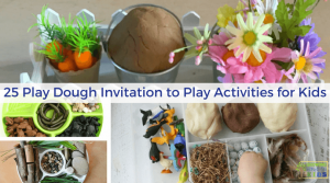 25 Play Dough Invitation to Play Themes for Kids.