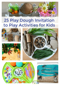 25 Play Dough Invitation to Play Themes for Kids.