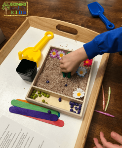 Importance of Messy Play with Messy Play Kits, gardening kit.