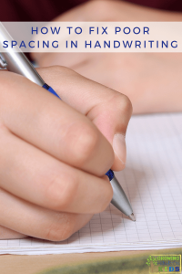 How to Fix Poor Spacing in Handwriting