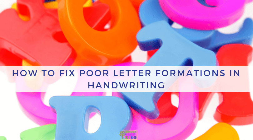 How To Fix Poor Letter Formation In Handwriting: A User-Friendly Guide