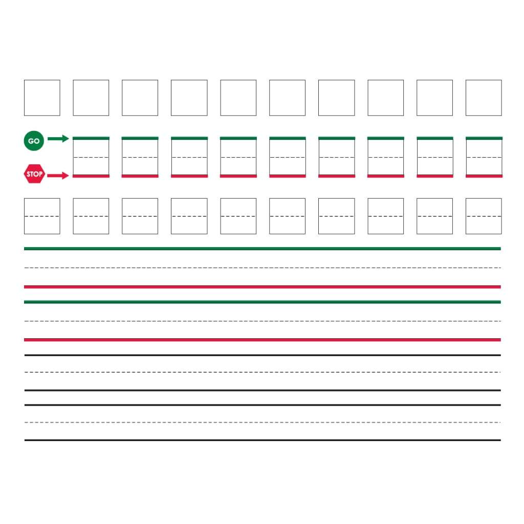 Fundanoodle writing practice pages