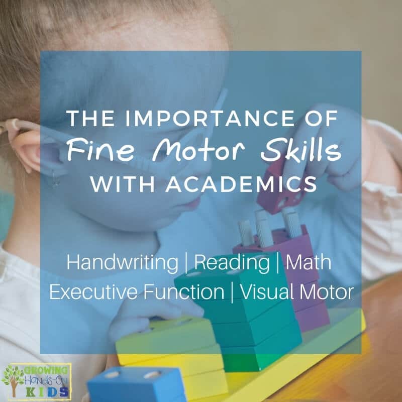 The Importance of Fine Motor Skills with Academics