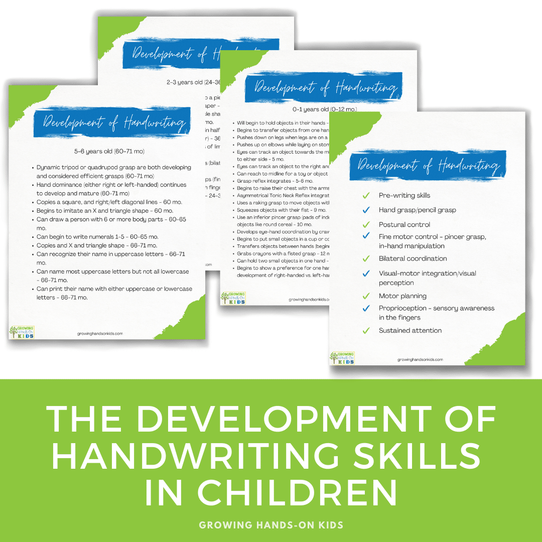 The Development of Handwriting Skills in Children