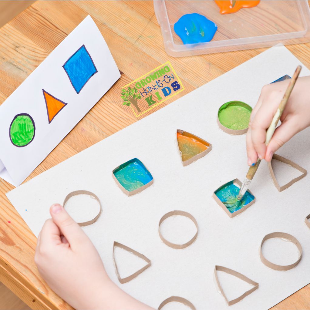 learning shapes activities for toddlers