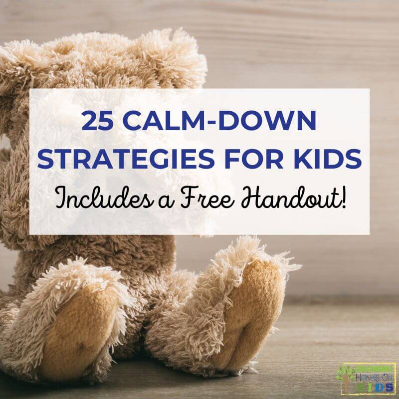 Calm Down Strategies for Littles